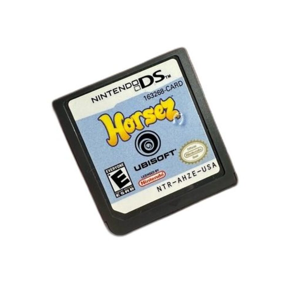 Nintendo DS Horsez Game Animal Kids Adventure Fun Vintage Horse